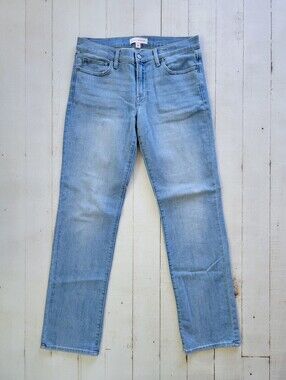 Lucky Brand Women's Jeans 10/30 R Sweet Straight Mid Rise Faded Wash Great Cond